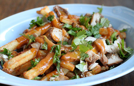 Rosette Loaded Fries